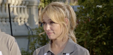 Patricia Conde escucha la reprimenda de Jordi Cruz tras quedar eliminada en la final de 'MasterChef Celebrity 7'