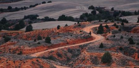 Las Montañas Vacías son un entorno único para realizar 'bikepacking'.