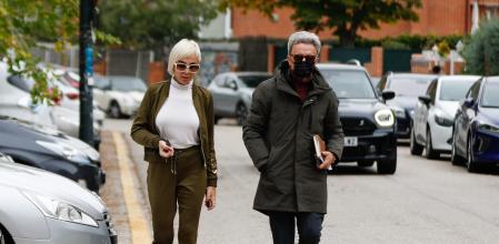 Jose Ortega Cano and Ana Maria Aldon in Madrid on 08 Nov 2022