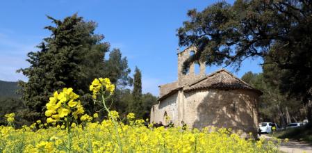 Via azul a su paso por Jorba