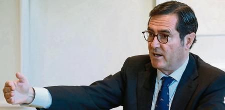 Antonio Garamendi ,presidente de la CEOE