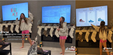 Así son las listas de regalos navideños de los niños en 2022: con PowerPoint y enlaces a la tienda