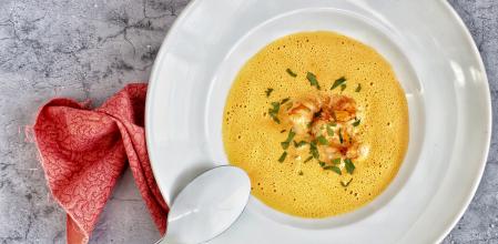 Bisqué de langostinos