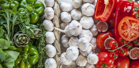 Productos italianos conforman la bandera de la península itálica