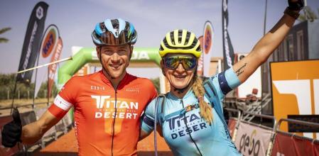 Junto a David Valero en el masculino, Ariadna Róenas completa un podio con representación española total