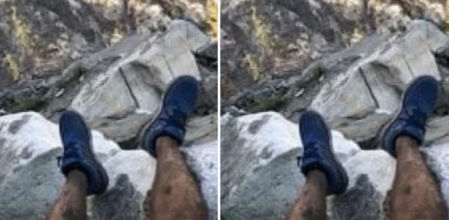 La foto que salvó al excursionista