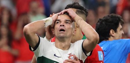 Pepe, muy crítico con la actuación del colegiado argentino Facundo Tello