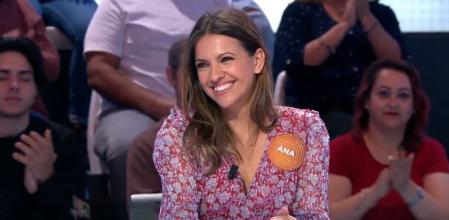 Ana Ruiz como invitada de 'Pasapalabra'.