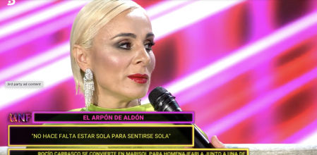 El dardo envenenado de Ana María Aldón a Ortega Cano en el 'Mediafest Night Fever'