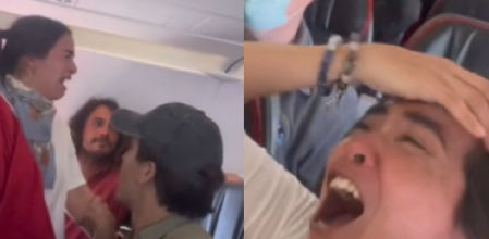 La reacción de los pasajeros al conocer el resultado