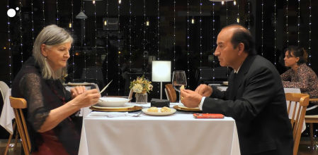 La cita entre Olinda y Manuel en 'First Dates'