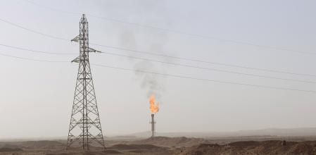 A gas field is seen near Zarzaitine in In Amenas, 1,600km (994 miles) southeast of Algiers January 22, 2013. REUTERS/Louafi larbi (ALGERIA - Tags: ENERGY) - GM1E91M1JMB01