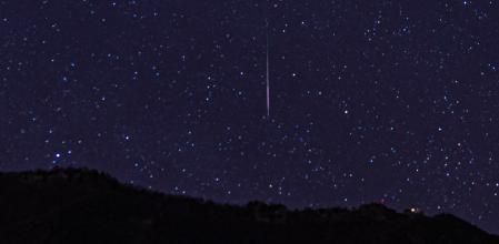 Lluvia de estrellas Úrsidas.