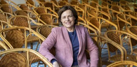 Marie Mendras, en la sede del Cidob, en Barcelona