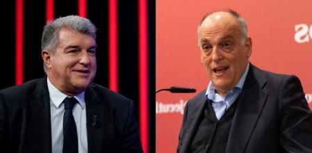 Laporta y Tebas