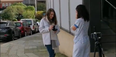 La emocionante pedida de mano al estilo ‘Love Actually’ a una sanitaria de A Coruña&nbsp;