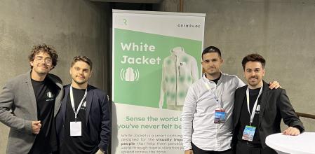 El equipo OnRails, que busca mejorar la calidad de vida de las personas mediante el uso de tecnologías innovadoras, ha ganado el Premio Creatic al emprendimiento universitario