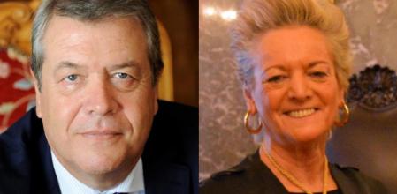 Los magistrados César Tolosa y María Luisa Segoviano