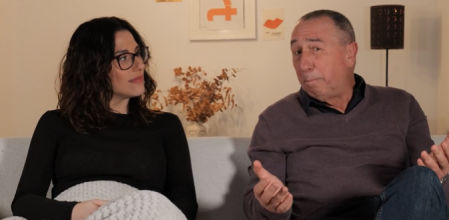 Aitana Mas y Joan Baldoví en una secuencia del vídeo