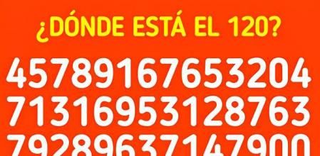 Descubre si eres un genio resolviendo el reto viral del momento: ¿Eres capaz de encontrar el 120?