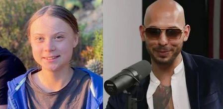 Greta Thunberg y Andrew Tate se han enfrentado en redes.