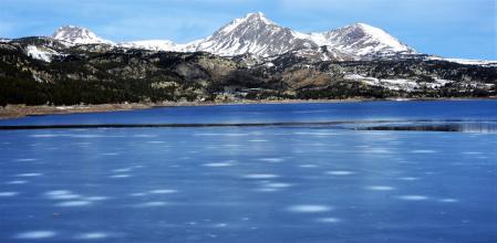 Paisaje helado de las Bulloses.