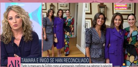 La reconciliación de Tamara Falcó, en 'El programa de Ana Rosa'