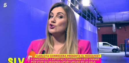 Carlota Corredera vuelve al entorno de 'Sálvame'.