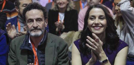 Edmundo Bal e Inés Arrimadas, durante la VI asamblea general de Ciudadanos