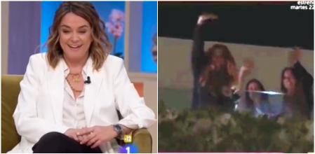 Toñi Moreno se estrena en TVE con una sorpresa: el saludo de Shakira a las cámaras del programa