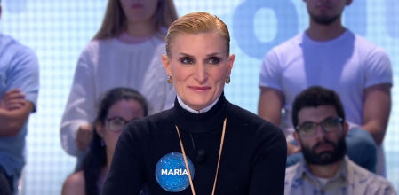 María Zurita como invitada de 'Pasapalabra'.
