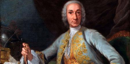 Retrato de Leopoldo de Gregorio, marqués de Esquilache, por Giuseppe Bonito, 1759. Colección Museo del Prado.