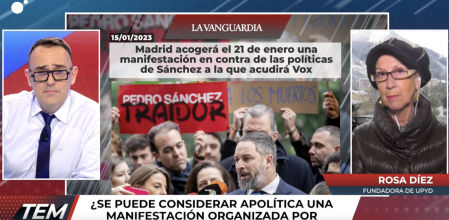 El tenso momento entre Risto Mejide y Rosa Díez: 