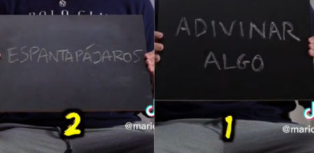 Dos de las palabras a traducir