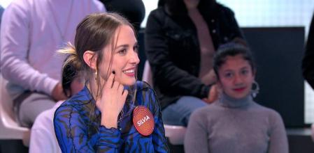 Silvia de invitada de 'Pasapalabra'.