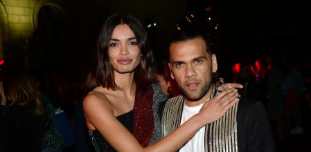Soccerplayer Dani Alves and model Joana Sanz at