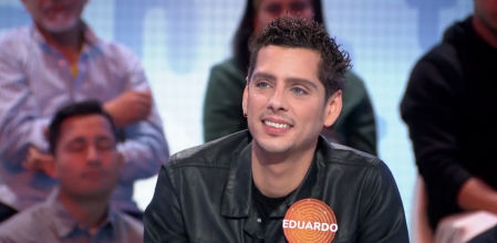 Eduardo Casanova como invitado de 'Pasapalabra'.
