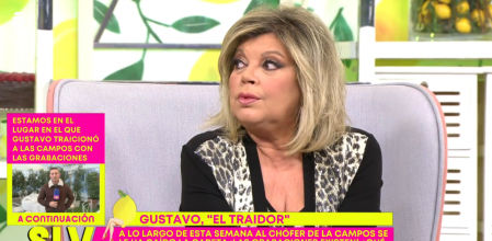 Terelu sigue apoyando a Gustavo.