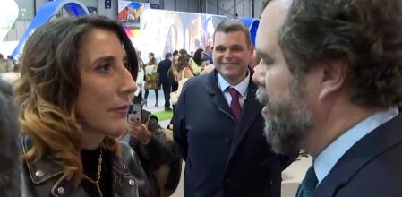 Paz padilla junto a Espinosa de los Monteros