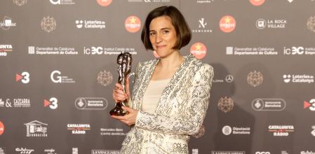 Clara Simón, con el premio a la mejor dirección por Alcarràs