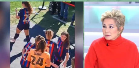 Ana Rosa, muy crítica con la RFEF por el caso de las jugadoras del FC Barcelona