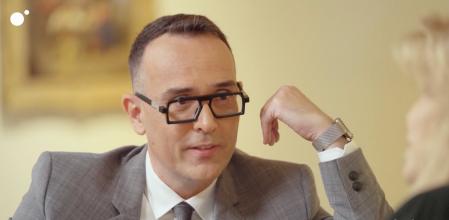 Risto Mejide entrevista a Tita Cervera en 'Viajando con Chester'