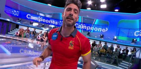 Jaime Nava de invitado en 'Pasapalabra'.