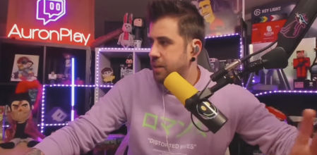 AuronPlay explica a partir de cuántos espectadores se puede empezar a vivir deTwitch