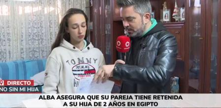 Alba, secuestro hija Egipto