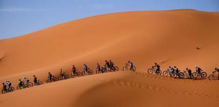 el desierto fue el claro protagonista de las etapas de la edición anterior