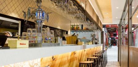 Barra del restaurante Casa Dani