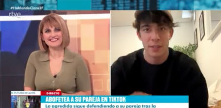 Sergio Mengual, durante su entrevista en 'Hablando claro' donde se ha gritado