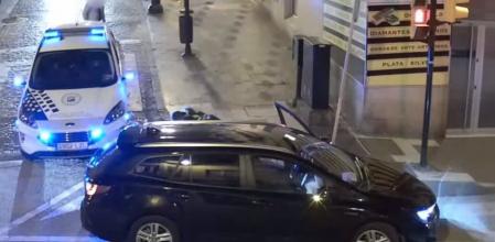 El ladrón no pudo huir de la escena del crimen