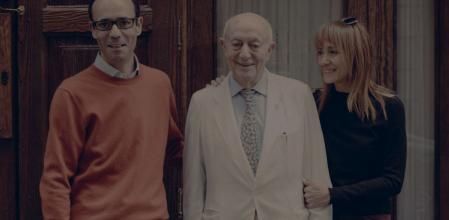 Lucío y dos de sus hijos